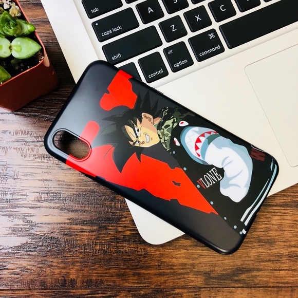 Accessories Vlone Bape Goku Case For Iphone X Poshmark